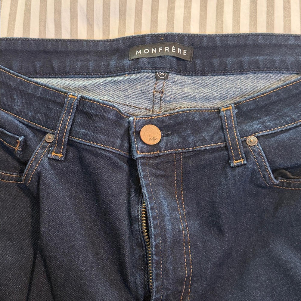 Monfrere Brando Slim Dark Blue Jeans sz 36